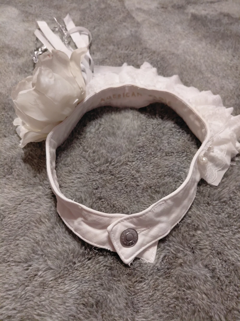 ELEGANT & UNIQUE Upcycled Jean Jabot